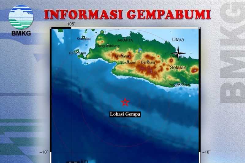 Gawat Semoga Tidak Ada Korban Jiwa, Guncangan Gempa Cukup Keras Kembali Kejutkan Warga Sukabumi