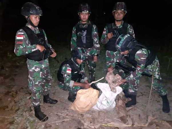 Gawat! Tengah Malam Sejumlah Prajurit TNI Bersenjata Lengkap Masuk ke Perbatasan RI-Malaysia, Ini yang Kemudian Terjadi
