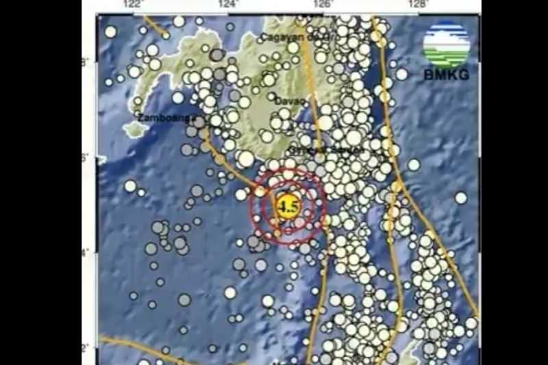 Gempa Bumi Guncang Tahuna Jelang Pergantian Tahun