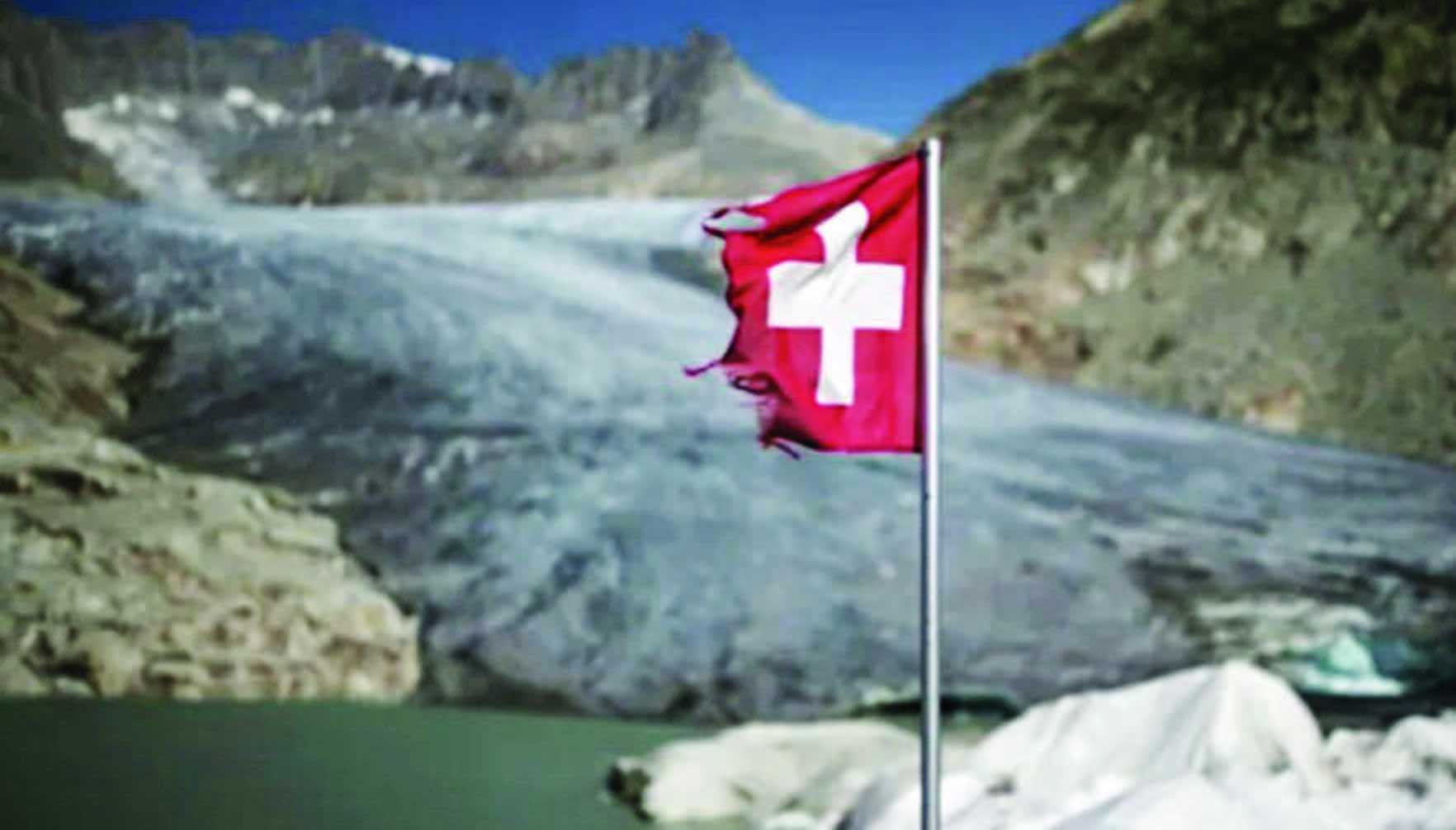Gletser Swiss Menyusut 10 Persen Akibat Panas Ekstrem Selama 2 Tahun