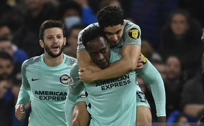 Gol Danny Welbeck Bawa Brighton Tahan Imbang Chelsea