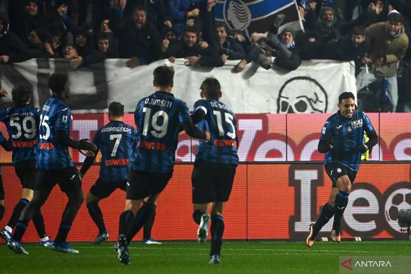 Gol Luis Muriel Kunci Kemenangan 3-2 Atalanta Atas Milan