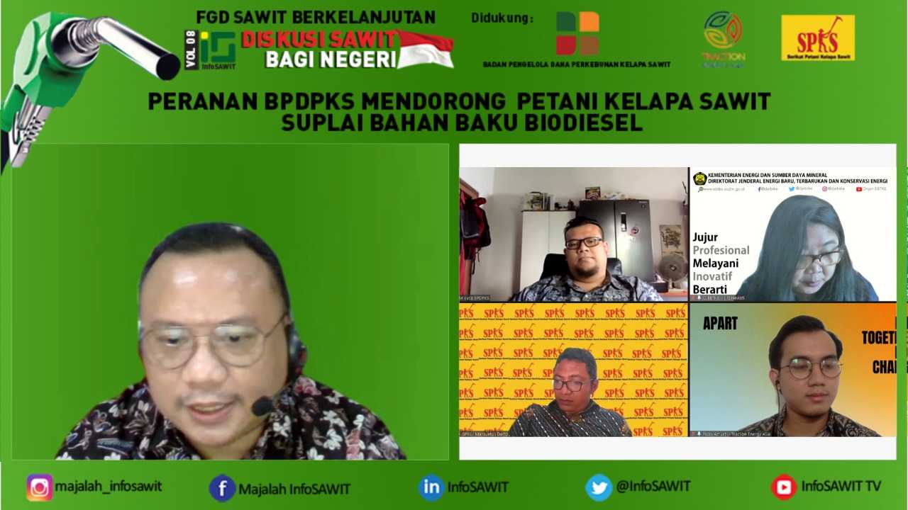 Gunakan CPO Produksi Petani Sebagai Bahan Baku Biodiesel