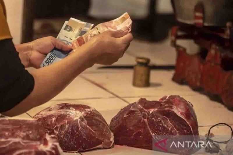 Harga Pangan, Daging Sapi Turun Jadi Rp134.340 per Kg