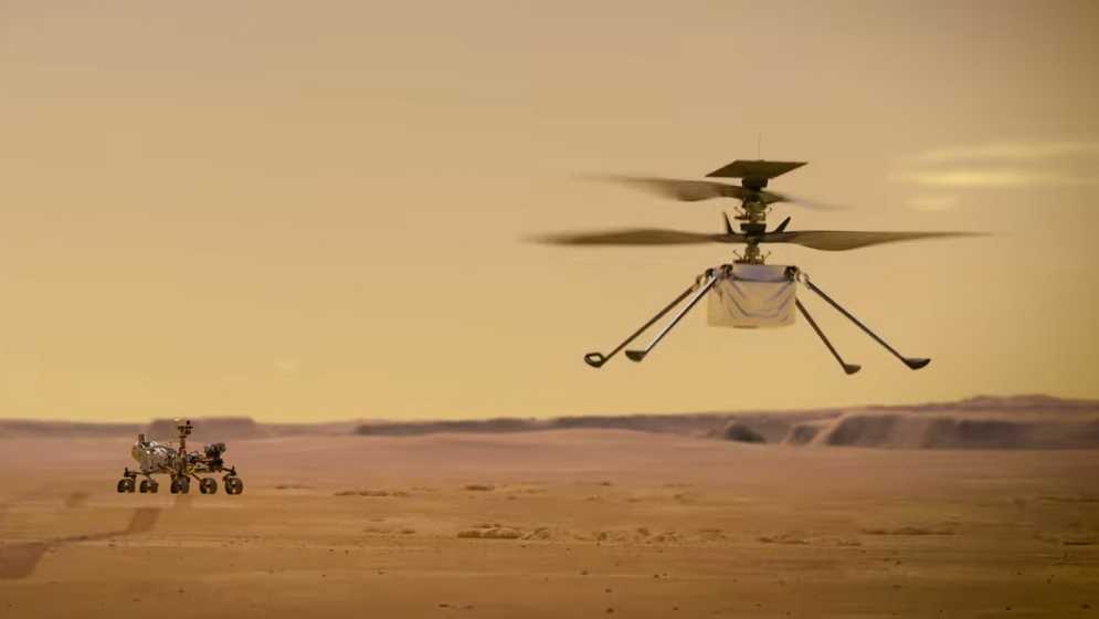 Helikopter Ingenuity Mars NASA Menyelesaikan Penerbangan ke-50