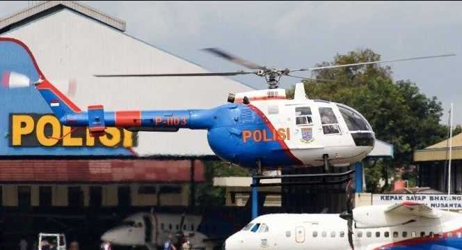 Helikopter Milik Polri Hilang Kontak di Perairan Bangka Belitung