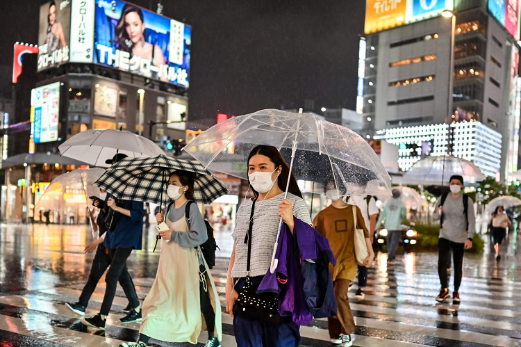 Hujan Lebat di Jepang Meningkat Dua Kali Lipat dalam 45 tahun
