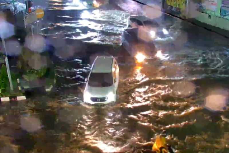 Hujan Lebat Sebabkan Banjir di 22 Lokasi di Kota Samarinda