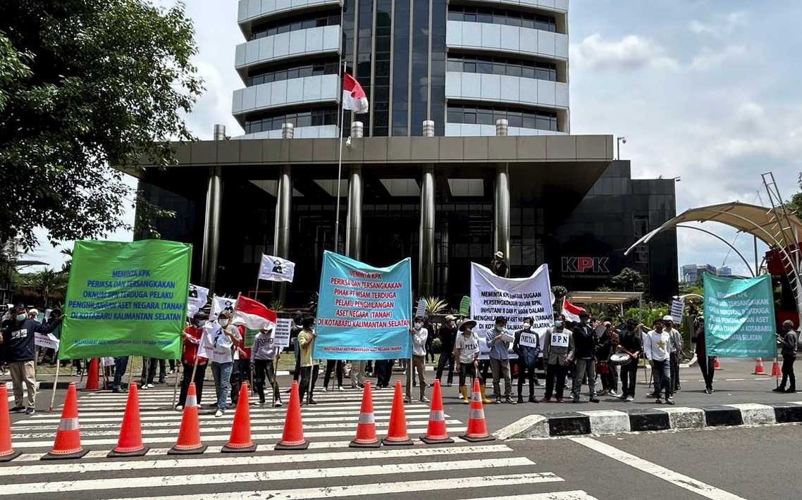 Hutan Negara Hilang 8 Ribuan Ha, KPK Diminta Berantas Mafia Tanah di Kalsel