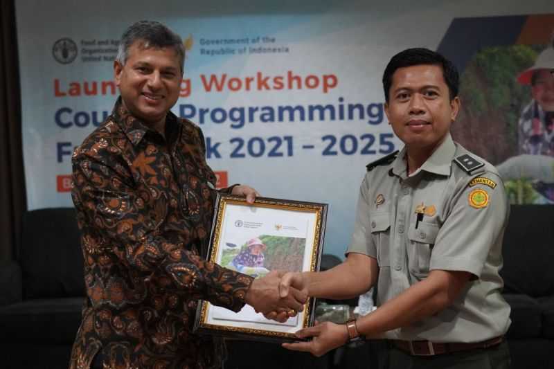 Indonesia Gandeng FAO untuk Perkuat Kerja Sama Pangan dan Pertanian 4 Tahun ke Depan