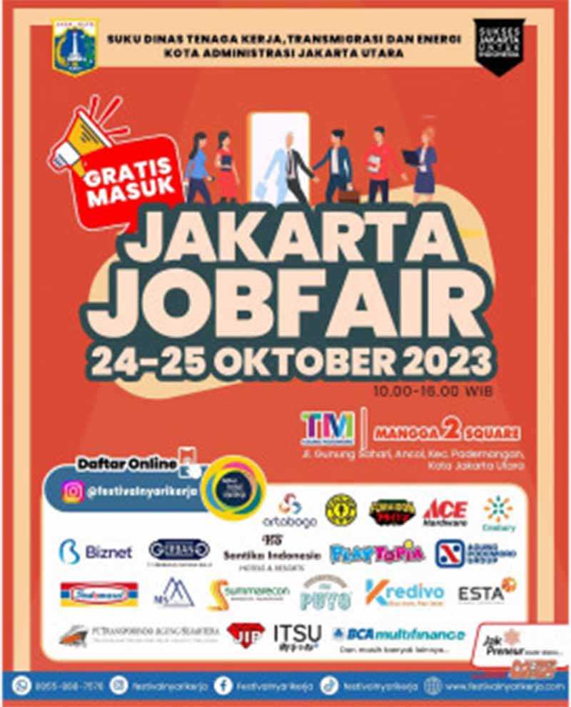 Jakarta Utara Tawarkan 1.000 Lowongan Kerja