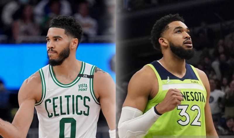 Jayson Tatum dan Karl-Anthony Towns Dinobatkan Jadi Pemain terbaik NBA Sepekan