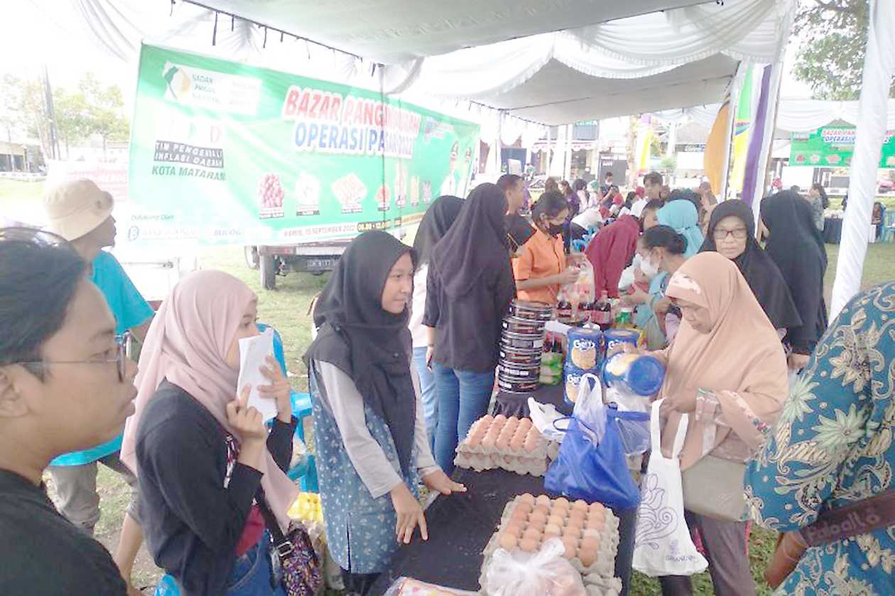 Jelang Idul Adha, Pemkot Mataram Gelar Bazar GPM Stabilkan Harga