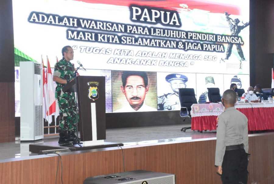 Jenderal Bintang Dua TNI AD Ini Tegas Berkata pada 1.500 Polisi Polda Papua, Temanya Soal Bangsa