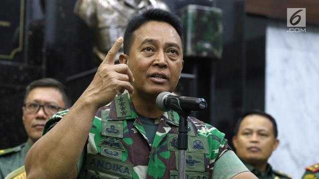Jenderal TNI Andika Datangi Markas Kodam Cenderawasih, Ternyata Ini yang Dilakukan