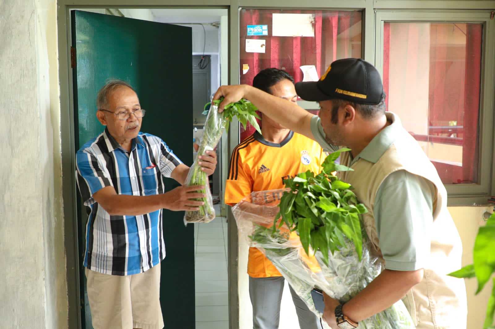 Jumat Berkah, OMG Serap Hasil Panen Petani Kota Lewat Program Sedekah Sayur