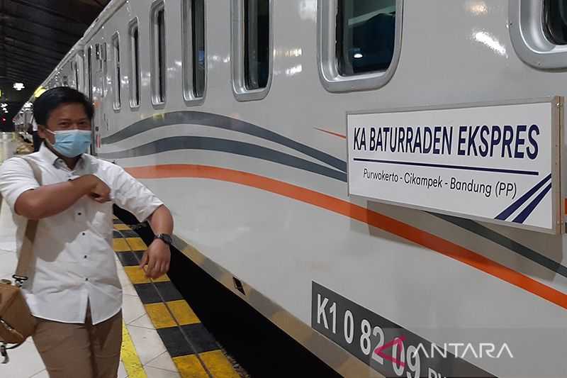 KAI Operasikan Baturraden Ekspres Purwokerto-Kroya-Bandung Setiap Hari Selama Februari