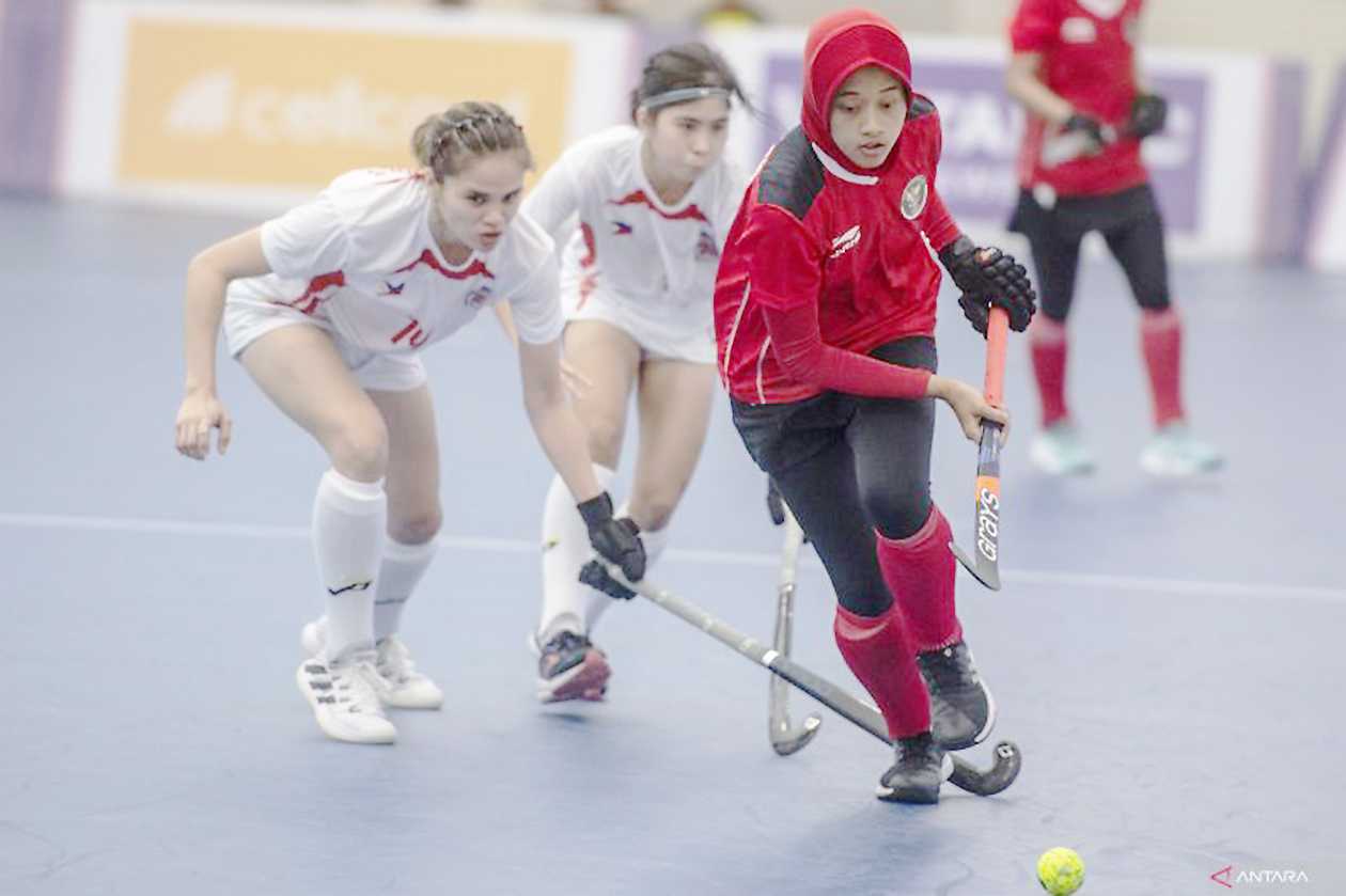 Kalahkan Filipina, Kans Timnas Hoki Indoor Putri ke Final Terbuka