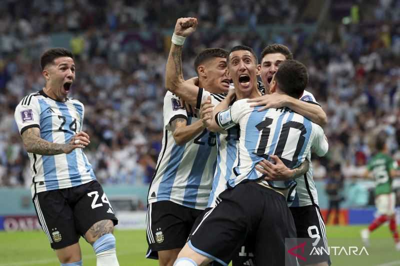 Kalahkan Meksiko 2-0, Argentina Hidupkan Harapan untuk Bisa Lolos ke Babak Knockout