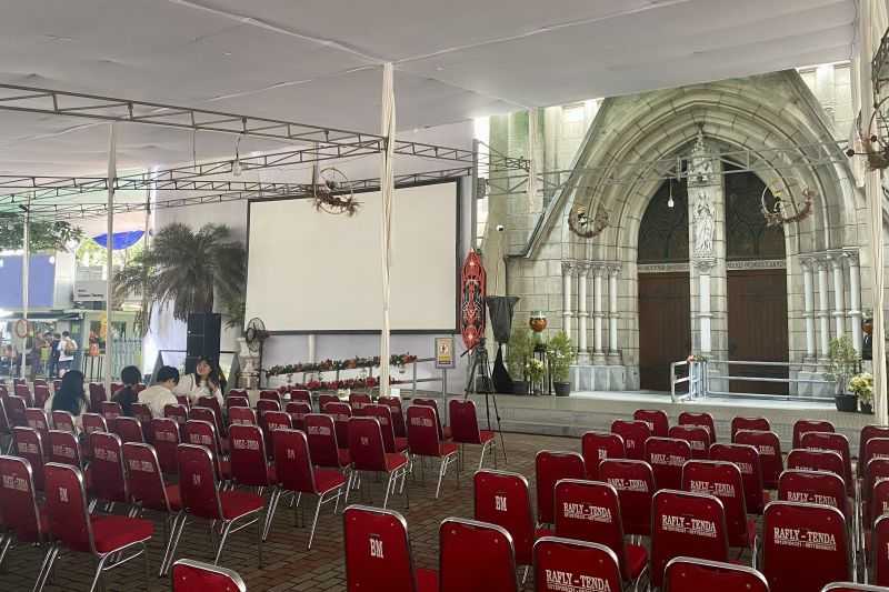 Kapasitas  Gereja Katedral Jakarta Capai 4.000 Orang untuk Ibadah Natal