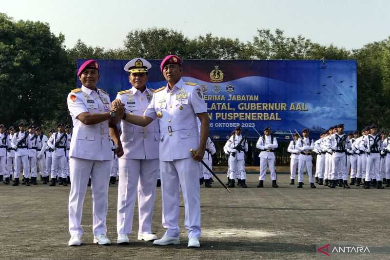 Kasal Pimpin Serah Terima 3 Jabatan Strategis di Mabes TNI AL