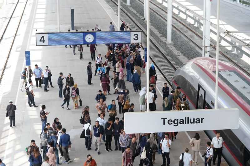 KCIC Optimalkan 4 Stasiun Layani Penumpang Kereta Cepat Whoosh