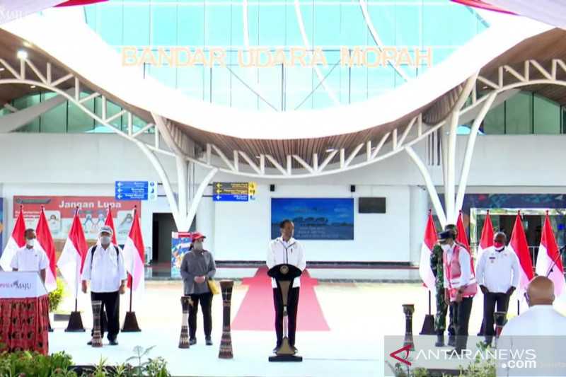 Kejutan untuk Percepat Kemajuan Papua, Presiden Lakukan Ini di Bandara Merauke