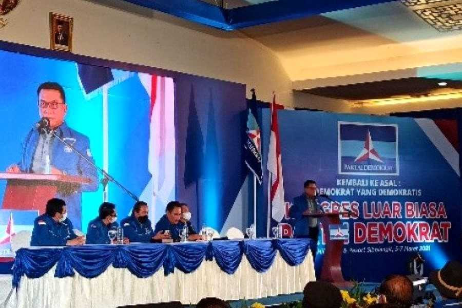 Kemenkumham Tolak Kepengurusan KLB Demokrat