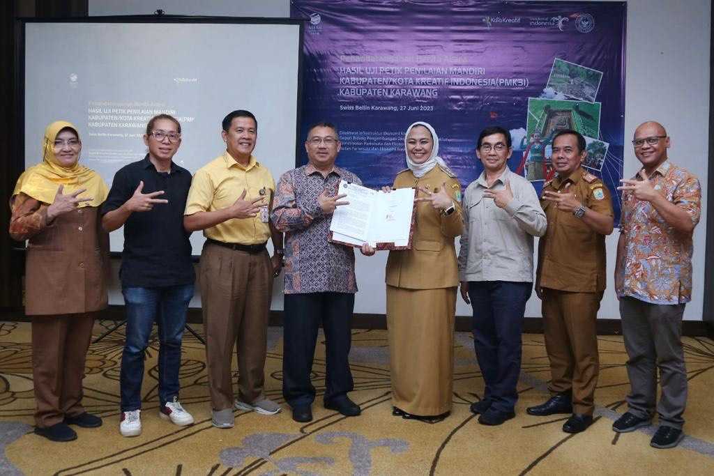 Kemenparekraf Gelar Uji Petik Identifikasi Potensi Ekraf di Karawang