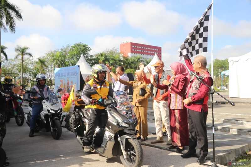 Kenalkan Objek Wisata, Komunitas Bikers dari Brunei Darussalam Eksplorasi Pariwisata Kalbar