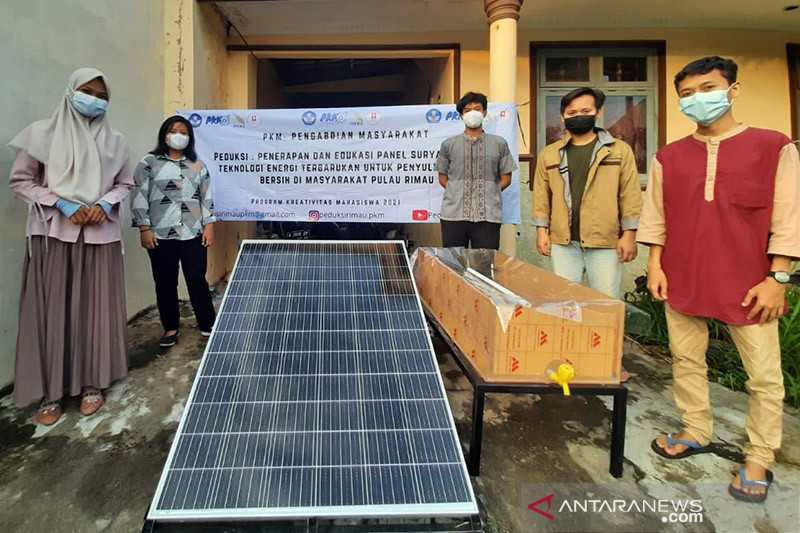 Keren, Mahasiswa Itera Buat Teknologi Penyuling Air Laut Dari Tenaga Surya