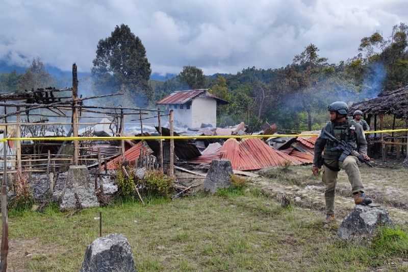 Keterlaluan dan Tidak Manusiawi Ini Pelakunya, Gedung SMA Negeri 1 Oksibil Papua Dibakar