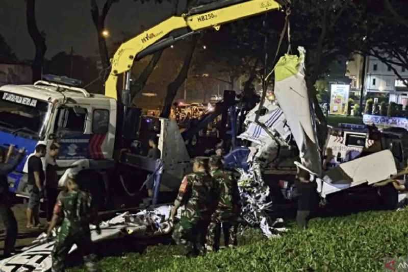 KNKT Investigasi Pesawat Jatuh Tewaskan 3 Orang di BSD, Tangsel