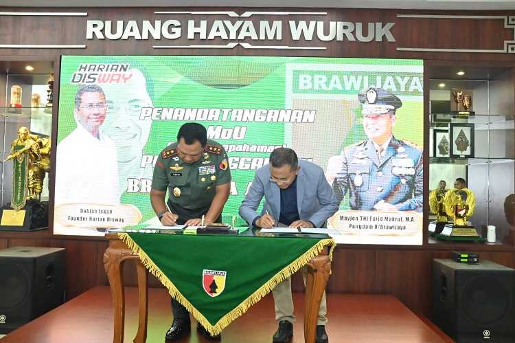 Kodam V/Brawijaya Gandeng Disway Gelar Brawijaya Awards untuk Babinsa Berprestasi