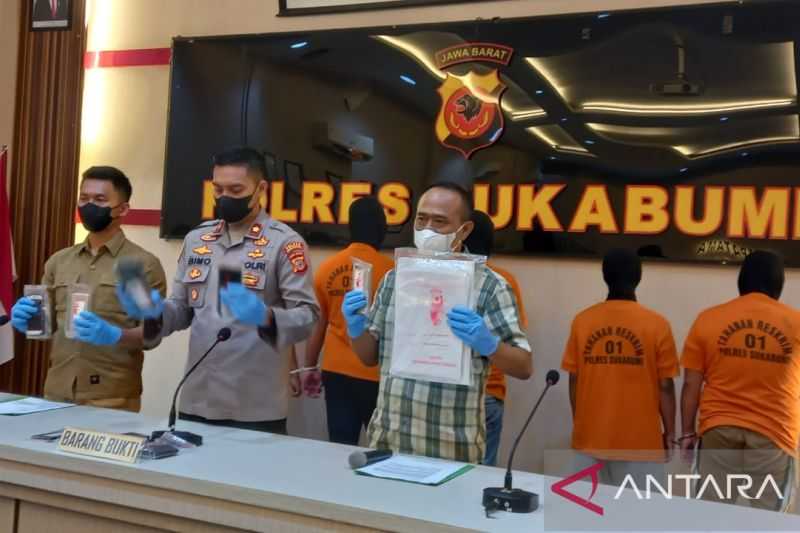 Komplotan Sindikat Perdagangan Manusia  yang korbannya dari Berbagai Daerah di Indonesia Diringkus di Sukabumi