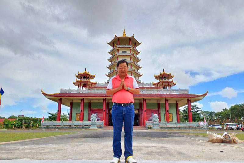 Kota Tanjungpinang Punya Pagoda Tertinggi se-Indonesia