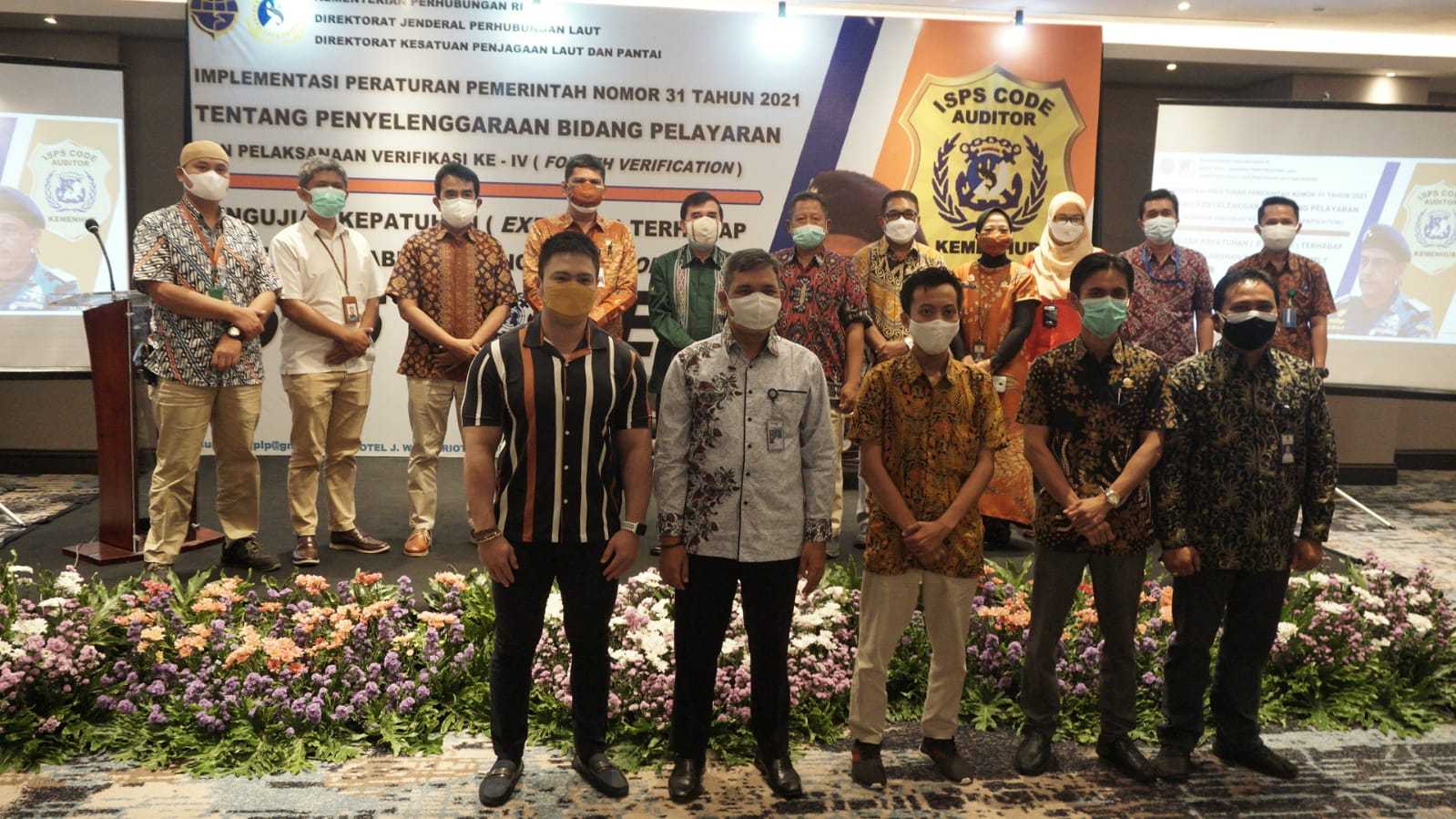 KPLP Audit Keamanan Kapal dan Pelabuhan