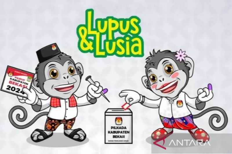 KPU Kabupaten Bekasi Pilih Lutung Jawa Jadi Maskot Pilkada 2024 - Koran ...