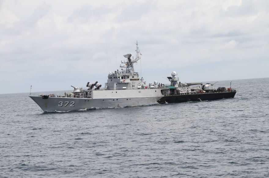 KRI Untung Suropati Didatangkan Amankan Prosesi Laut Semana Santa