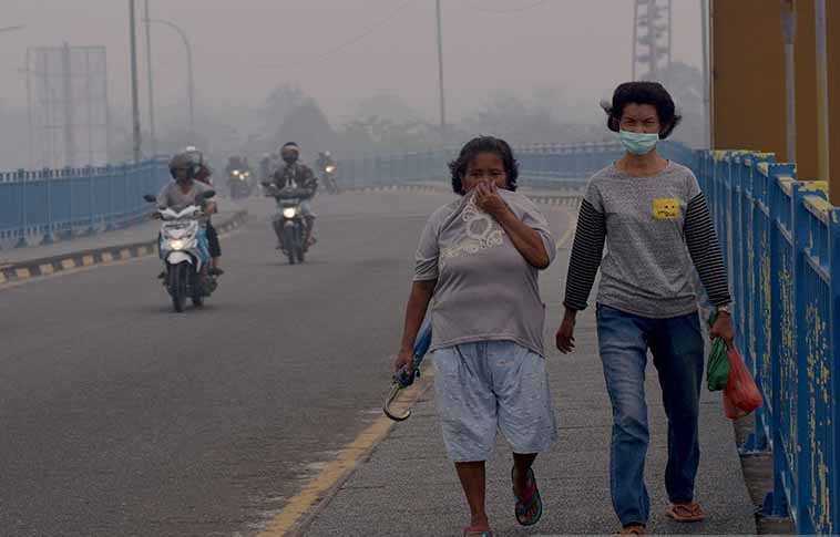 Kualitas Udara Buruk Ganggu Kesehatan Warga