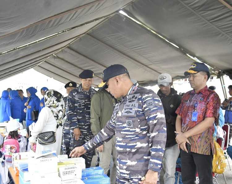 Lantamal IX Ambon Gelar Bakti Kesehatan