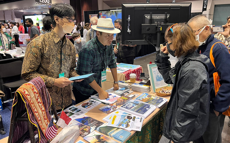 Lebih dari 600 Pengunjung dan Sejumlah Influencer Amerika Padati Booth Indonesia di Bay Area Travel and Adventure Show 2022