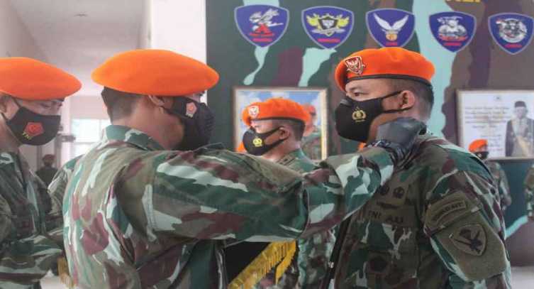 Letkol Renry Adipaty Resmi Menjabat Komandan Batalyon Komando 467 Paskhas