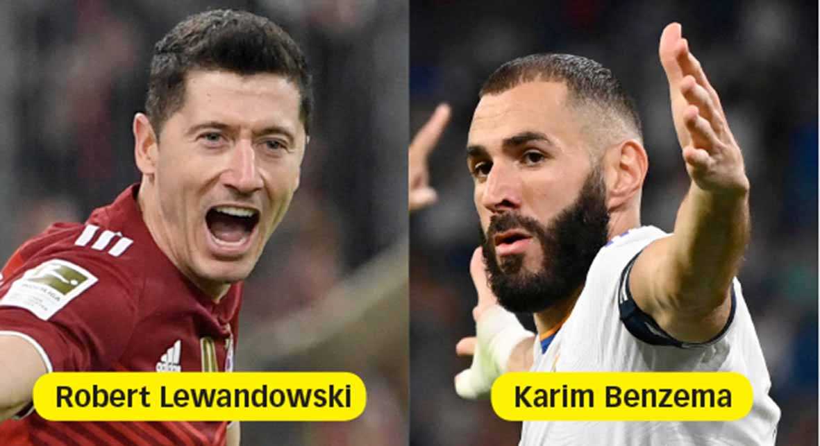 Lewandowski  dan Benzema Masuk Nominasi