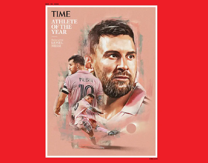 Lionel Messi Dinobatkan Sebagai Atlet Terbaik Tahun Ini Versi Majalah Time