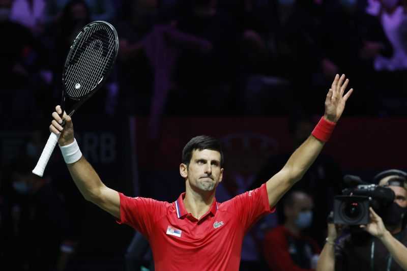Luar Biasa, Djokovic Bawa Serbia ke Semifinal Piala Davis