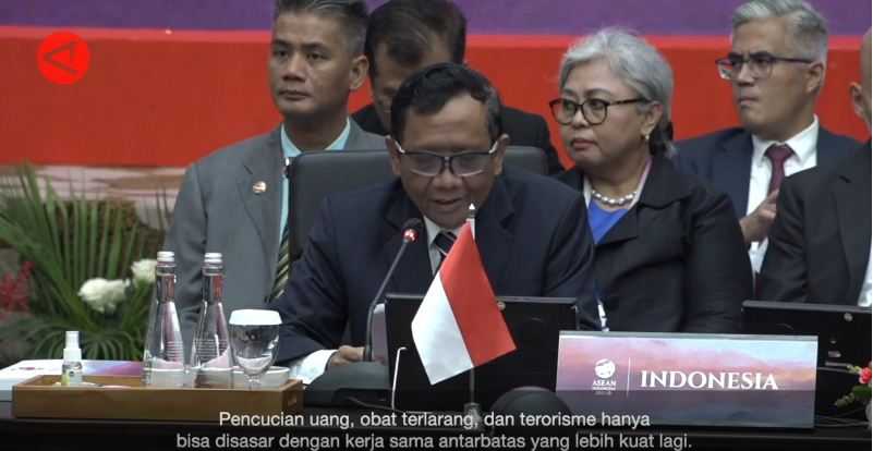 Mahfud Serukan Implementasi Kerja Sama Lawan TPPO di Kawasan ASEAN