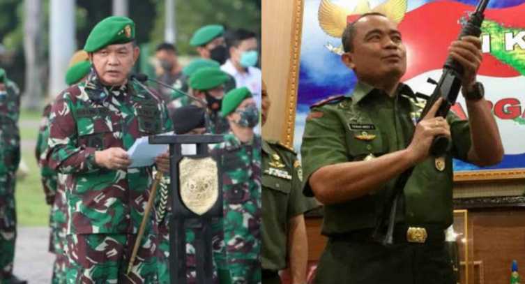 Mantap, Dua Alumni Akmil Tahun 1988 Resmi Jadi Jenderal Bintang Tiga