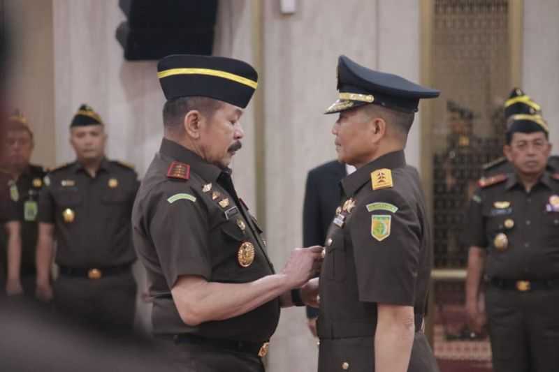 Mayjen Wahyoedho Indrajit Dilantik sebagai Jaksa Agung Muda Pidana Militer Kejagung