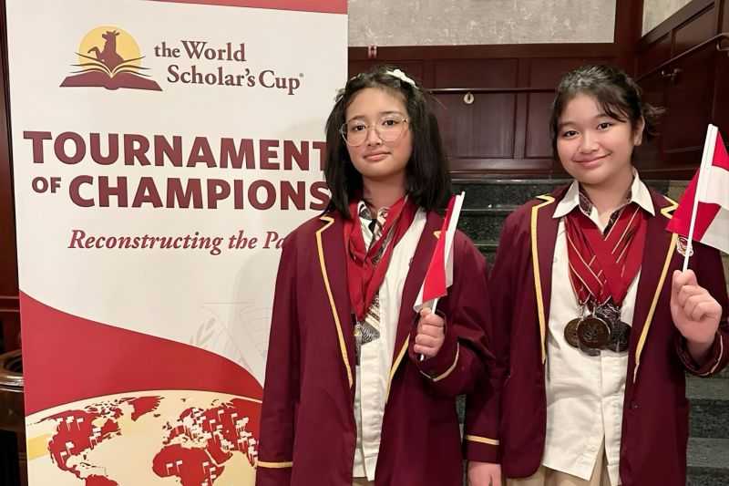Membanggakan, Pelajar Indonesia Sukses Raih Medali di Turnamen Akademik Kelas Dunia